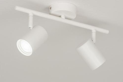 Rietveld Spots - Wit - Metaal, Huis en Inrichting, Lampen | Hanglampen, Verzenden