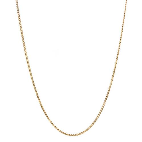 Gouden gourmet lengtecollier 14 krt, Sieraden, Tassen en Uiterlijk, Kettingen, Nieuw, Ophalen of Verzenden