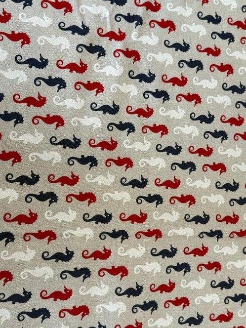 Het Paardjesdans - Meubelstof - 2.5 m - 2.8 m, Antiek en Kunst, Antiek | Kleden en Textiel