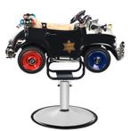 Kinder Barber Chair Police Car Zwart-Wit – Professionele, Huis en Inrichting, Ophalen of Verzenden, Nieuw