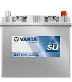 Varta Auto accu 12 volt 60 Ah SLI Dynamic type D47, Auto-onderdelen, Accu's en Toebehoren, Ophalen of Verzenden, Nieuw