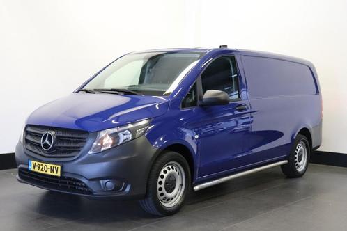 Zakelijke Lease |  Mercedes-Benz Vito 114 CDI Lang Automaat, Auto's, Bestelauto's, Onderhoudsboekje, Lease, Zwart, Automaat, Overige kleuren