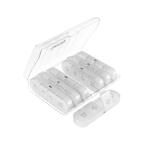 GEASY Pillendoos 7 Dagen – 4 Vakken – Transparant –, Verzenden