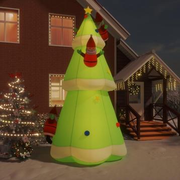 Opblaas Kerstboom 500cm LED - Retourdeal! -35% beschikbaar voor biedingen