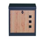 Pakketbrievenbus 43x24x52 | Antraciet Houtlook | Nieuw, Ophalen of Verzenden, Nieuw