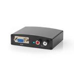 Nedis HDMI naar VGA + Tulp 2RCA converter met HDCP, Audio, Tv en Foto, Overige Audio, Tv en Foto, Nieuw, Ophalen of Verzenden