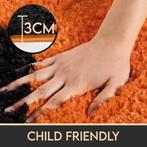 Rond Kindervloerkleed | Fun | Oranje | 100x100 cm, Huis en Inrichting, Stoffering | Tapijten en Kleden, Verzenden, Nieuw