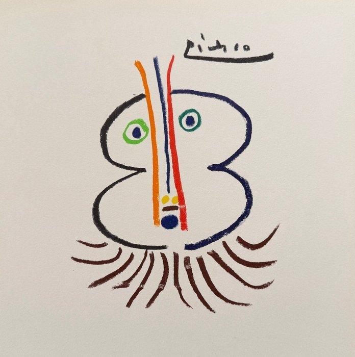 Pablo Picasso (1881-1973) - Visage bicolore, Antiek en Kunst, Antiek | Overige Antiek