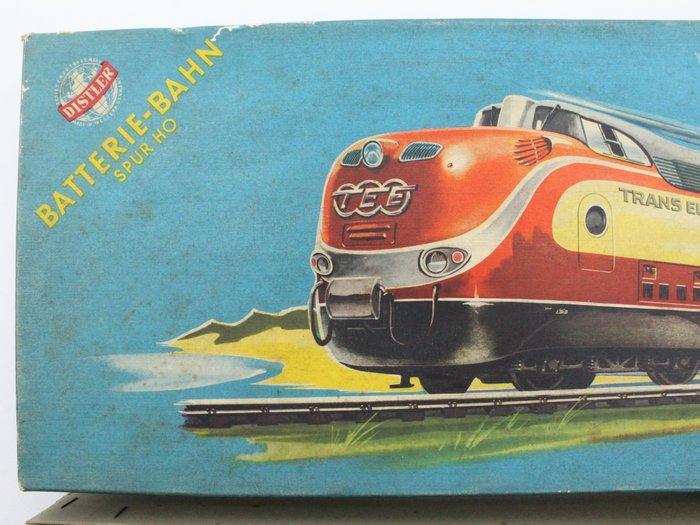 Distler - Speelgoed trein Batterie Bahn Spur HO - Trans, Antiek en Kunst, Antiek | Speelgoed