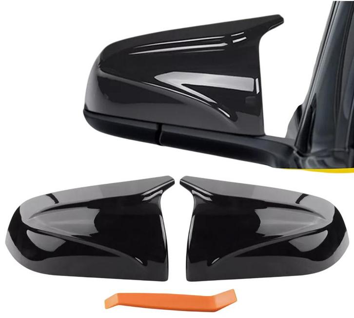 Spiegelkappen | Tesla | Model 3 2017+ | Ox Horn | zwart glan, Auto-onderdelen, Carrosserie en Plaatwerk, Nieuw, Verzenden