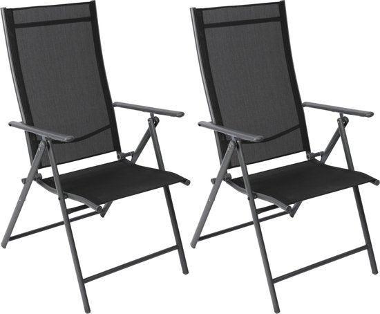 2dekans | Albatros Aruba Tuinstoelen Set van 2 - Opvouwbare, Tuin en Terras, Tuinsets en Loungesets, Zo goed als nieuw, Ophalen of Verzenden