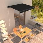 vidaXL Luifel handmatig uittrekbaar 300x250 cm antraciet, Verzenden, Nieuw
