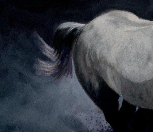 JOSE LUIS CAMPOS - Equus Ferus Caballus, Antiek en Kunst, Kunst | Schilderijen | Modern