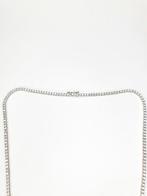 Halsketting - 14 karaat Witgoud - 5.40ct. tw. Diamant, Sieraden, Tassen en Uiterlijk, Kettingen, Nieuw