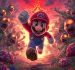Canvas Fit - Alberto Ricardo - El Último Salto: Mario contra, Nieuw