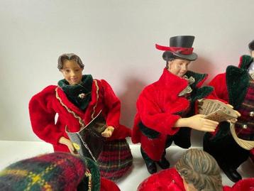 Dickens - Kerstdecoratie (8) - Muzikale Kerstgroep - beschikbaar voor biedingen