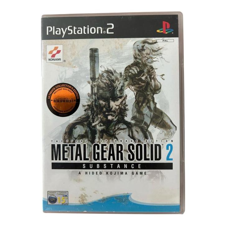 Metal Gear Solid 2: Substance (ZONDER BOEKJE) (PS2), Spelcomputers en Games, Games | Sony PlayStation 2, Verzenden