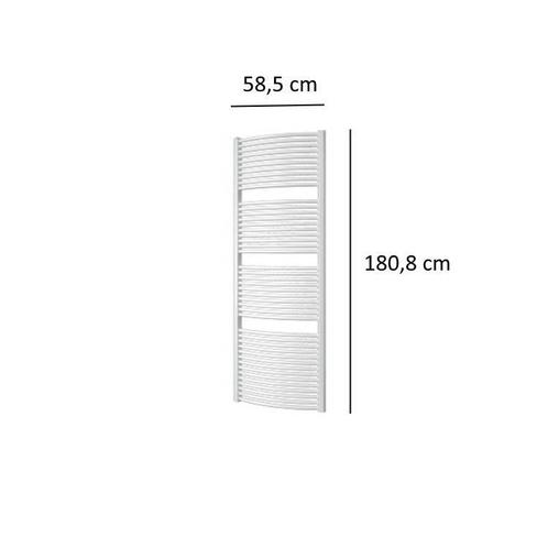 Designradiator Plieger Onda 1112 Watt Zijaansluiting, Doe-het-zelf en Verbouw, Verwarming en Radiatoren, Ophalen of Verzenden