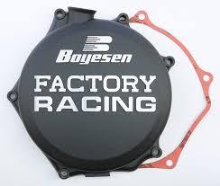 Boyesen koppelingsdeksel zwart Suzuki RM-Z 250 2007-2024, Motoren, Onderdelen | Merk-onafhankelijk, Ophalen of Verzenden