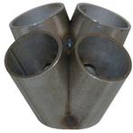 Vibrant 4 into 1 SS Turbo Mani Collector for T3 T3/T4 in, Ophalen of Verzenden