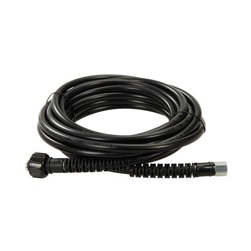 Silverline Hogedrukslang - 160 bar - PVC - 8 meter - zwart, Doe-het-zelf en Verbouw, Reinigingsmachines, Nieuw, Ophalen of Verzenden