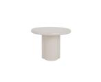 Melzo Bijzettafel rond gebroken wit 60 cm, Huis en Inrichting, Tafels | Bijzettafels, Ophalen of Verzenden, Nieuw