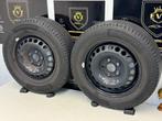 205/65R16C 2 stuks VW Transporter T6 velgen met banden 5x120, 16 inch, Banden en Velgen, 205 mm, Zomerbanden