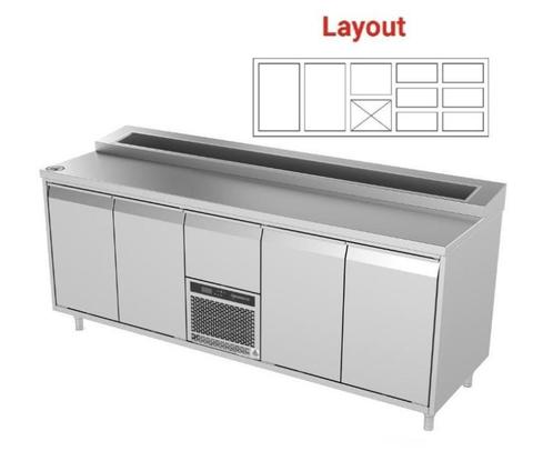 Pizzawerkbank | layout 12, Zakelijke goederen, Horeca | Keukenapparatuur, Nieuw in verpakking, Ovens, Magnetrons en Steamers, Verzenden