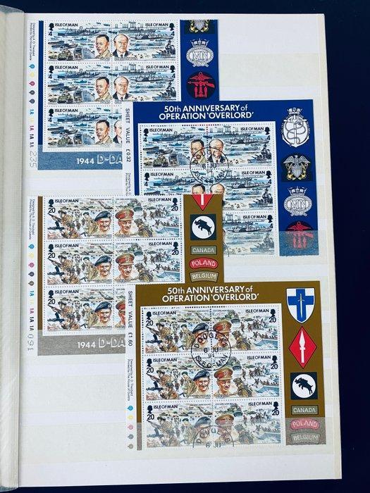 Isle of Man 1992 - Collectie Isle of Man Daarbij Blokken,, Postzegels en Munten, Postzegels | Europa | UK