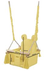 Baby schommelstoel Katoen | Handgemaakt Natuurlijk | Nieuw, Kinderen en Baby's, Kinderstoelen, Ophalen of Verzenden, Nieuw, Hangstoel