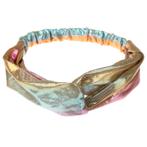 Fako Fashion® - Metallic Cross Haarband - Hoofdband -, Sieraden, Tassen en Uiterlijk, Uiterlijk | Haarverzorging, Verzenden, Nieuw