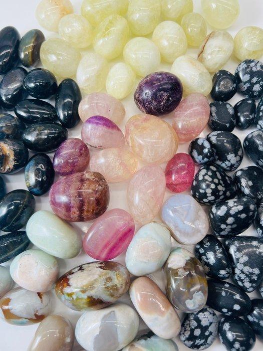 ***NIET VEILING*** Citrien - Sneeuwvlok Obsidiaan - Groene, Verzamelen, Mineralen en Fossielen