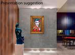 Margot Laffon - Stars in the eyes - Original painting