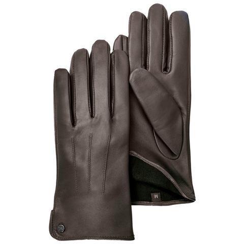 PEARLWOOD Leren handschoenen Zijslits voor comfortabel, Kleding | Dames, Mutsen, Sjaals en Handschoenen, Nieuw, Verzenden