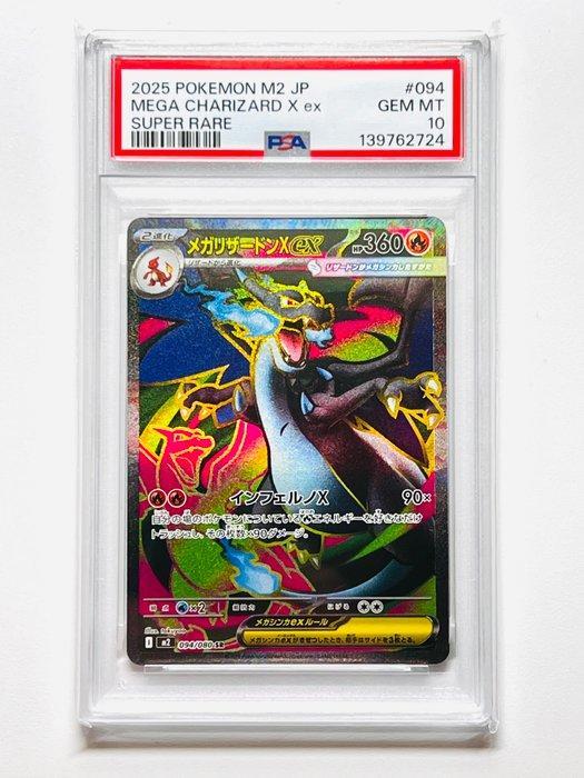 Pokémon - 1 Graded card - Charizard 2025 – Mega Charizard X, Hobby en Vrije tijd, Verzamelkaartspellen | Pokémon