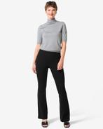 HEMA Damesbroek flared zwart, Kleding | Dames, Verzenden, Nieuw