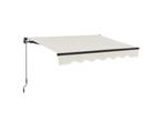 Veiling - Zonnescherm / Luifel - 350 x 300 cm - Beige, Caravans en Kamperen, Voortenten en Luifels, Nieuw