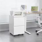 Mobiel Metalen Ladeblok met 2 Lades – Afsluitbare Kast, Verzenden, Nieuw in verpakking