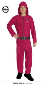 Squid Game Kostuum Rode Overall Tiener, Ophalen of Verzenden, Nieuw