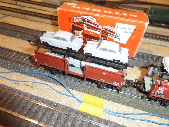 Märklin H0 - Model treinwagon (1) - 5 goederenwagons - DB, Hobby en Vrije tijd, Modeltreinen | H0