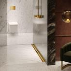 TECEDrainprofile Douchegoot Profielset Geborsteld Goud (ALLE, Doe-het-zelf en Verbouw, Ophalen of Verzenden, Nieuw, Chroom, Douche