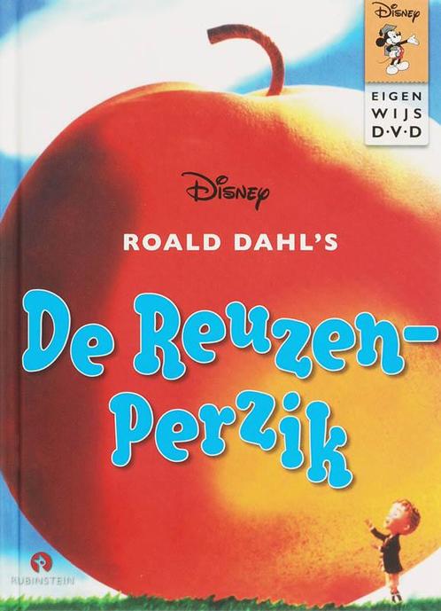 Roald Dahls De reuzenperzik / Disney eigenwijs DVD, Boeken, Kinderboeken | Kleuters, Zo goed als nieuw, Verzenden