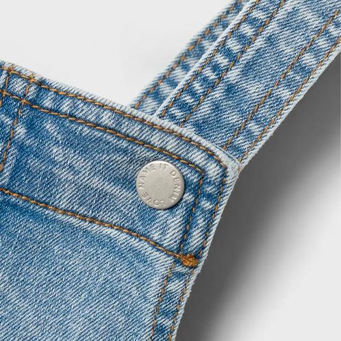 Tuinbroek Britany (medium blue denim), Kinderen en Baby's, Kinderkleding | Maat 104, Meisje, Nieuw, Overige typen, Verzenden