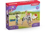 schleich HORSE CLUB Speelfigurenset - Mias Springset -, Verzenden, Nieuw