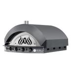 GGM Gastro | Pizzaoven op gas - Antraciet - 9x 25cm - |, Verzenden