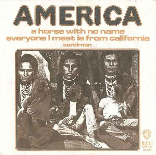 America (2) - A Horse With No Name / Everyone I Meet Is From, Cd's en Dvd's, Vinyl | Rock, Gebruikt, Ophalen of Verzenden