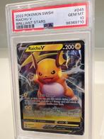 Pokémon - 1 Graded card - 2022 SWSH Raichu V Brilliant Stars, Hobby en Vrije tijd, Verzamelkaartspellen | Pokémon, Nieuw