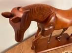 Anatomisch model - Hout - 1950-1960 - Paard - zeldzaam -, Antiek en Kunst, Curiosa en Brocante