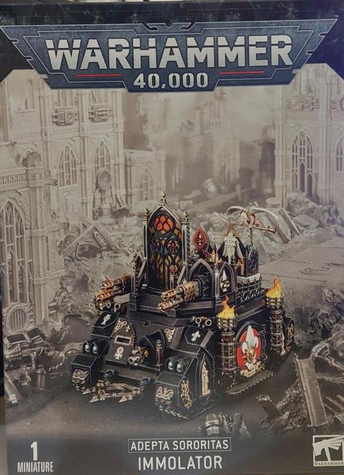 Adepta Sororitas Immolator (Warhammer 40.000 Nieuw), Hobby en Vrije tijd, Wargaming, Nieuw, Ophalen of Verzenden