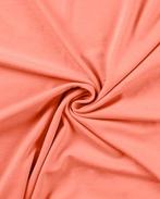 Viscose Tricot De Luxe Perzik, Hobby en Vrije tijd, Stoffen en Lappen, Nieuw, Overige kleuren